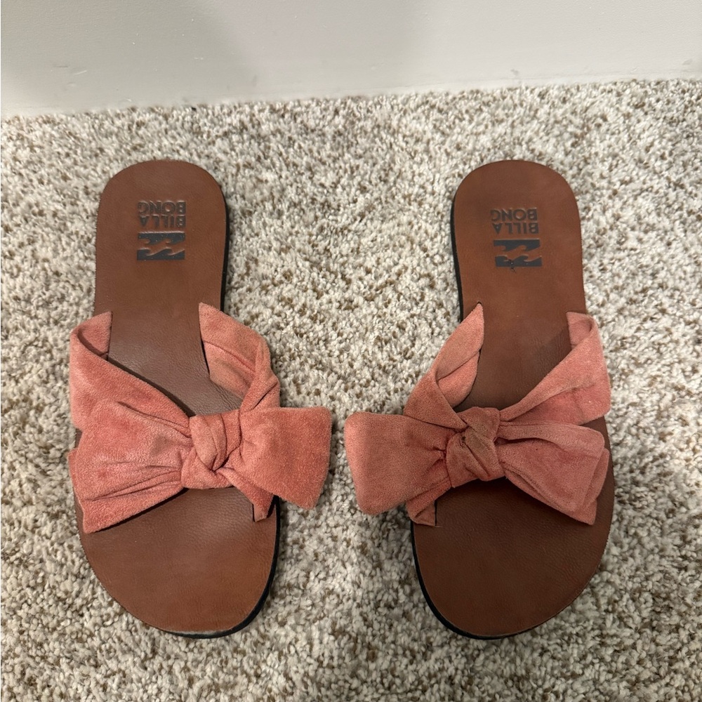 Billabong Women's Coral Bow Slide Sandals